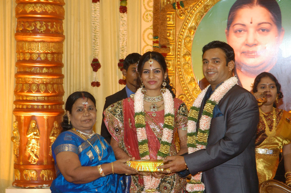 Actor Radharavi son wedding reception stills | Picture 40888